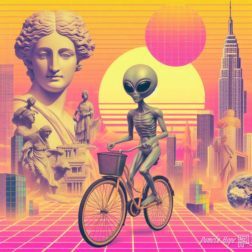 超现实主义蒸汽波