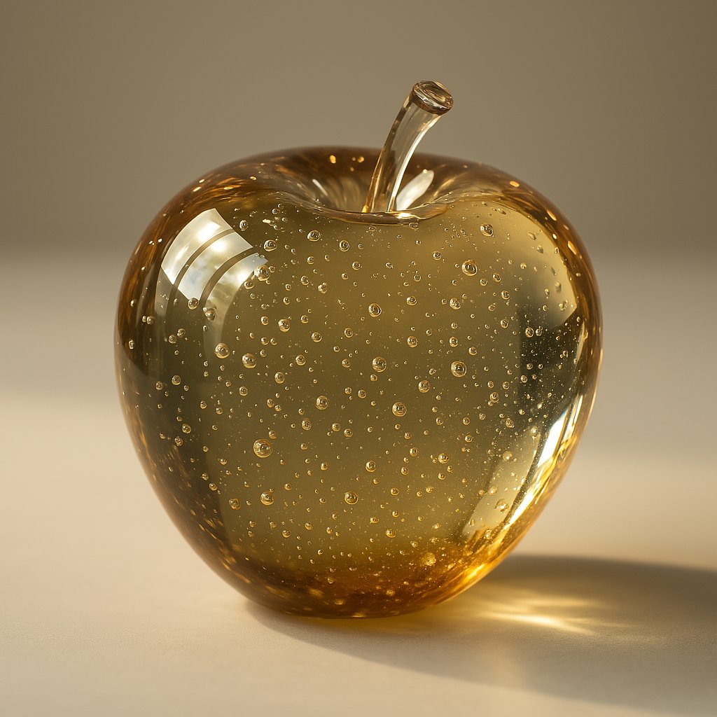 半透明玻璃物品ASMR