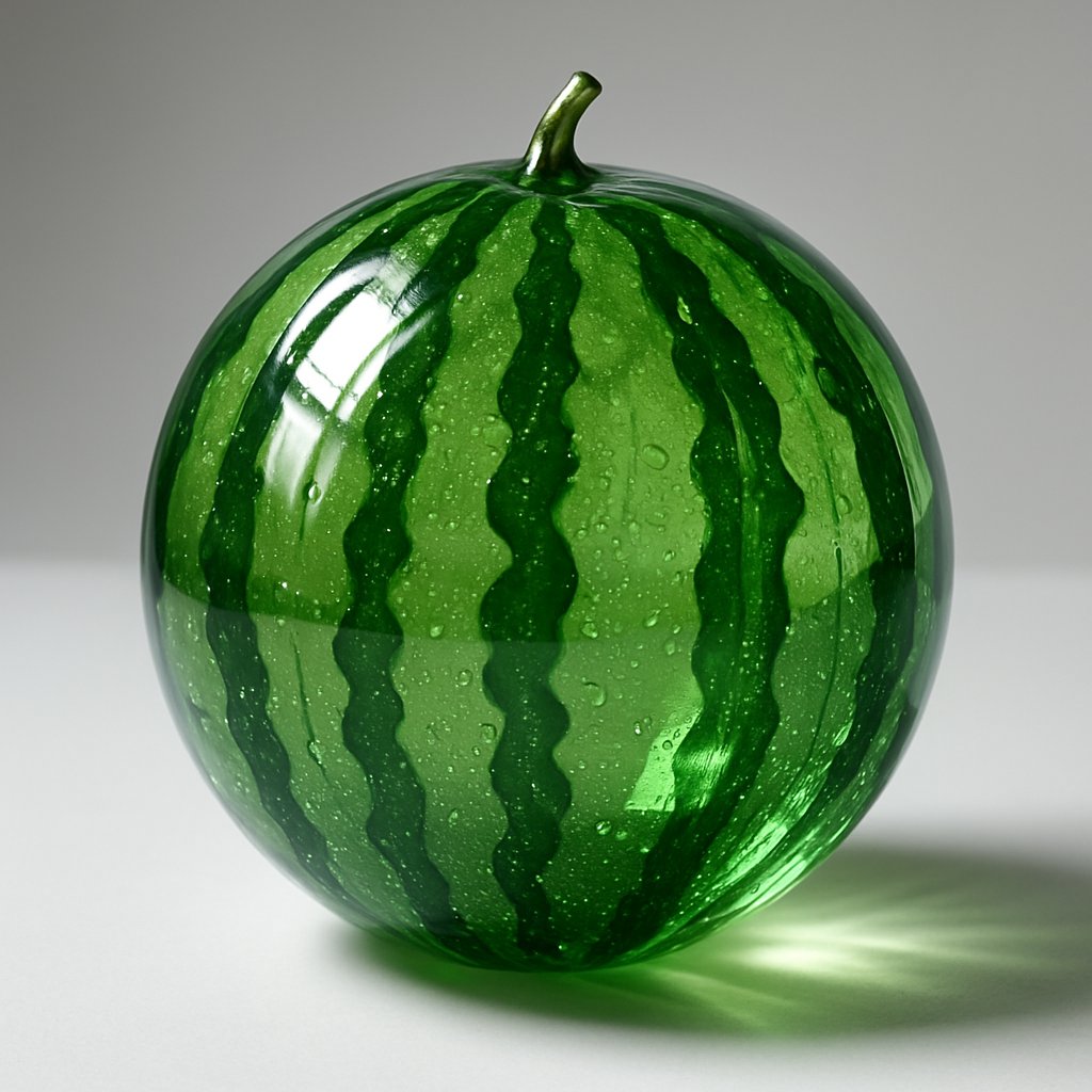 半透明玻璃物品ASMR