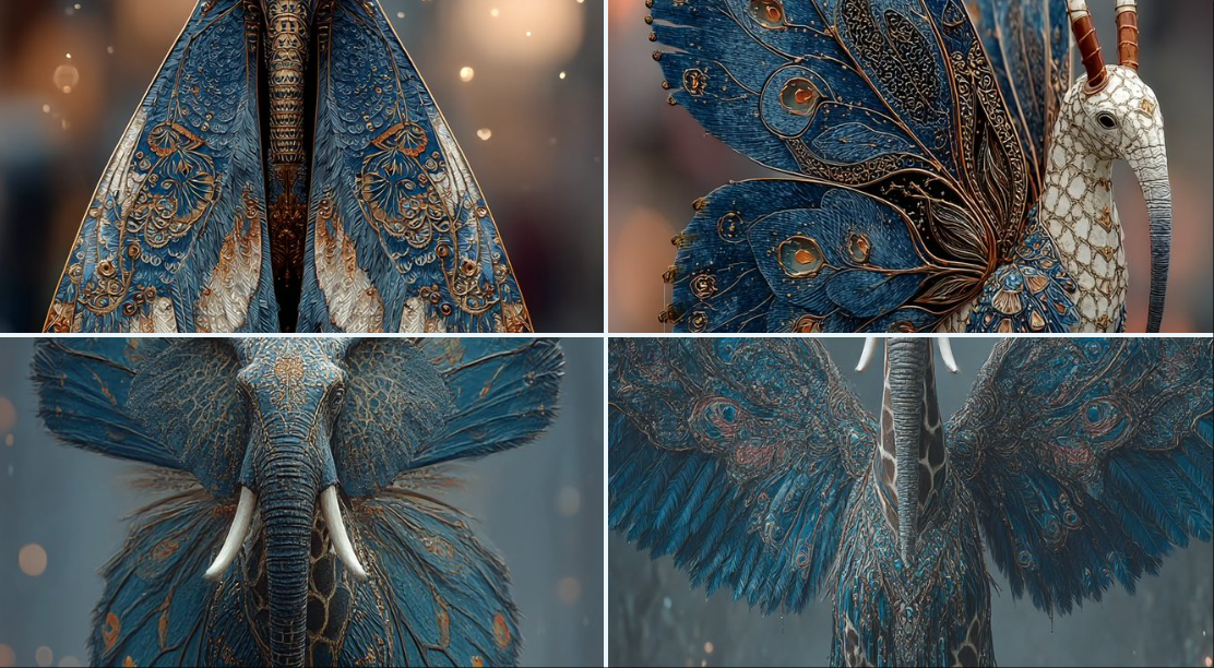 超现实鸟类幻想