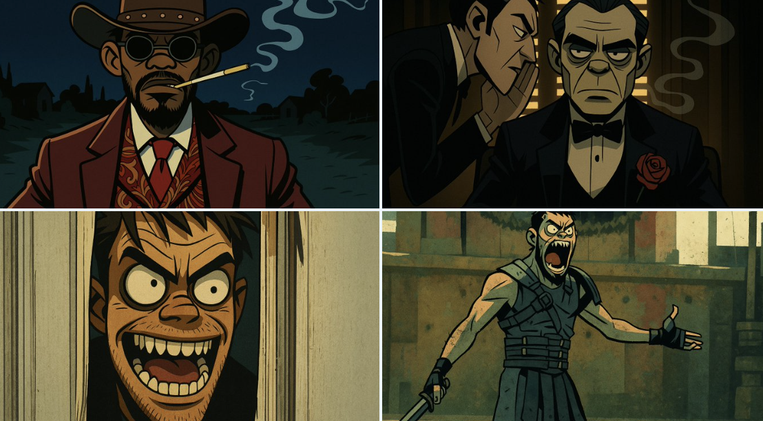 街头顽童（Gorillaz）风格插画