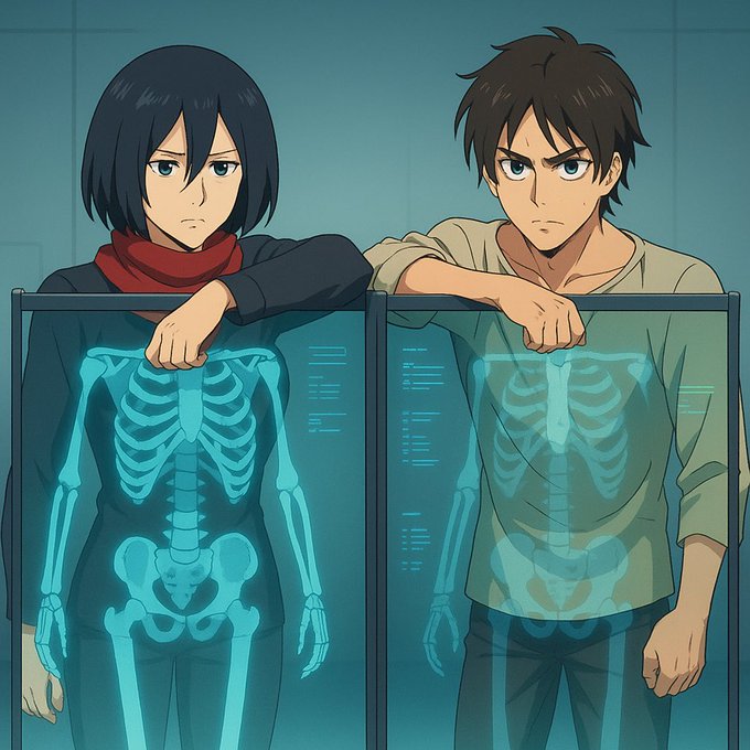 透明X光扫描面板后面