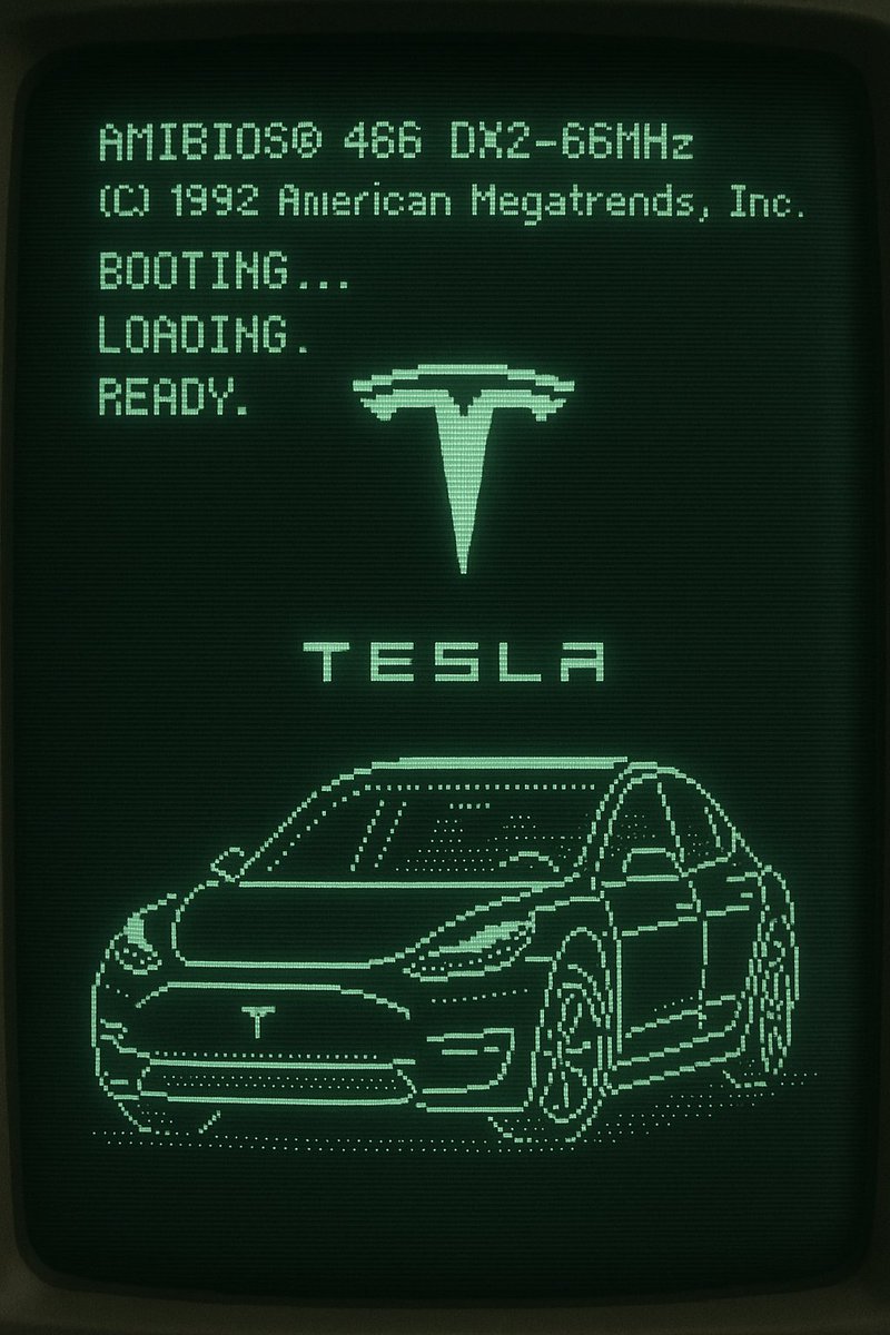 复古电脑开机画面解析为ASCII艺术