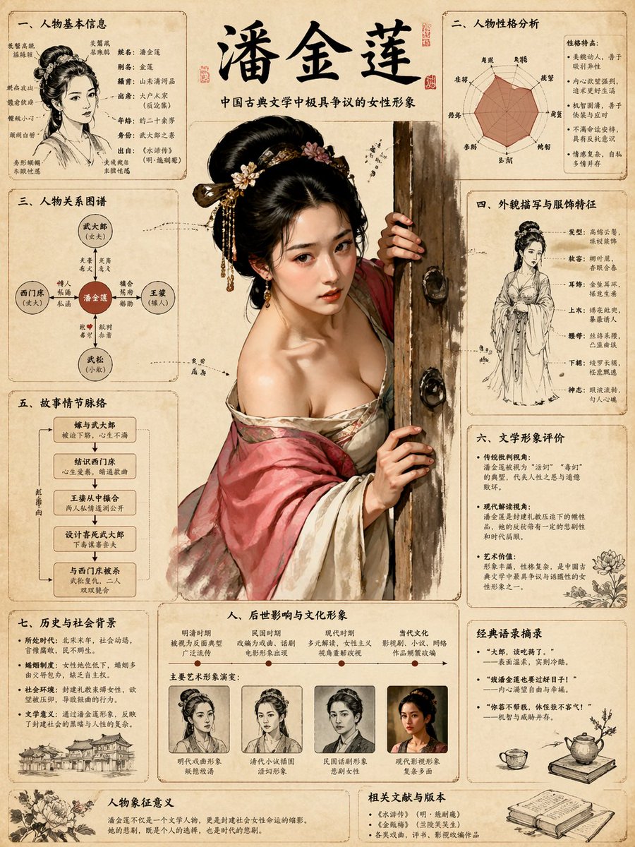 绘制金瓶梅知识图谱