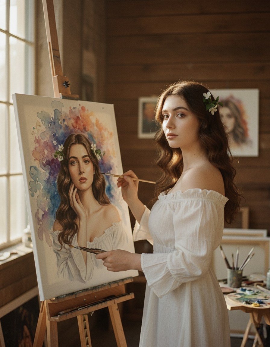 使用 Gemini Nano Banana 创作个性自画像的创新体验