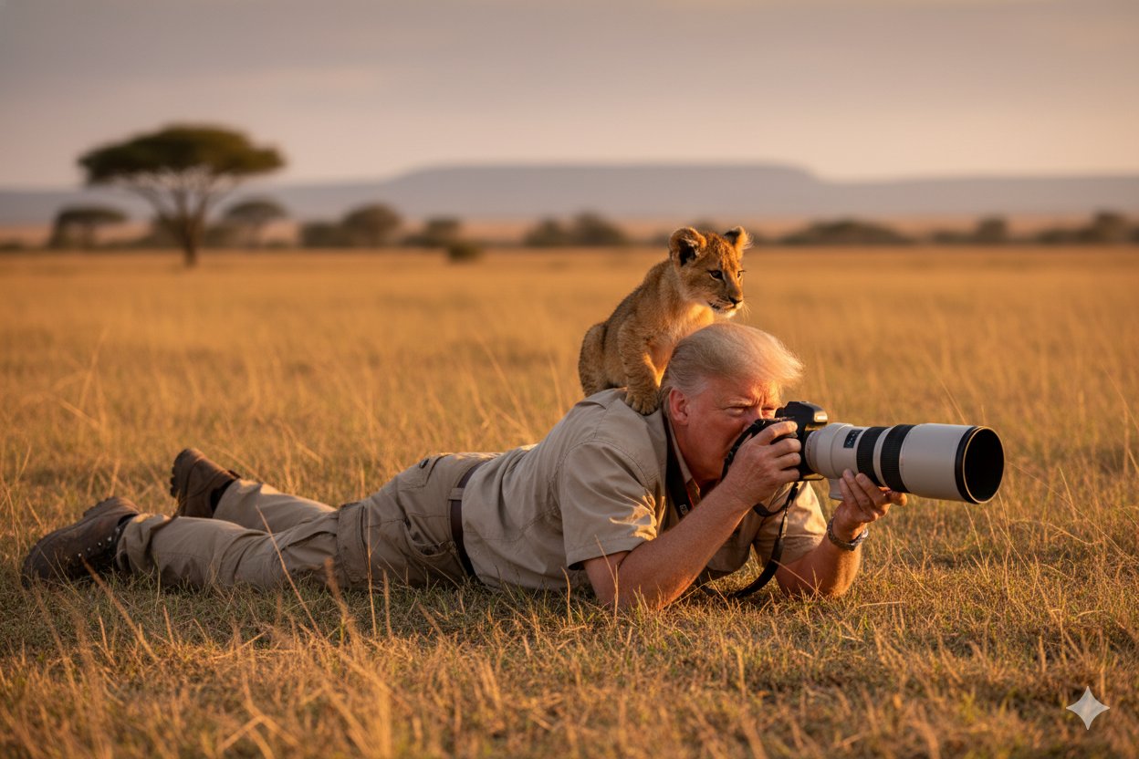 AI生成超写实野生动物探险照片，打造你的专属野生旅程