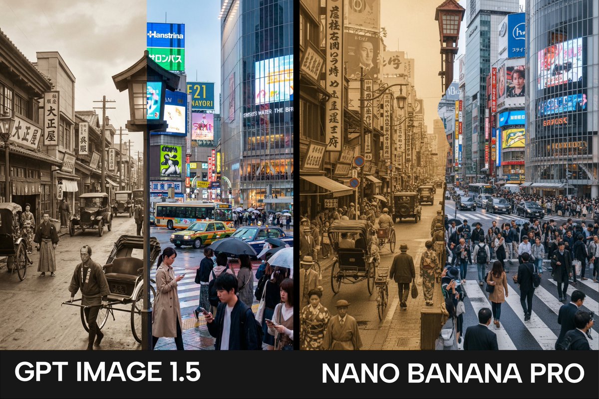 Compare GPT Image 1.5 vs Nanobanana Pro dentro de ImagineArt.