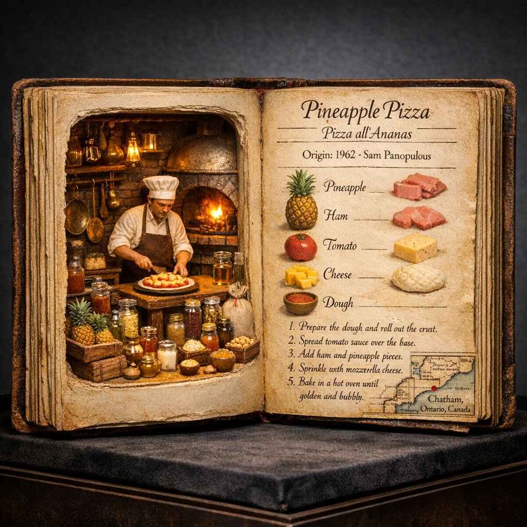 Do this for Pineapple Pizza: <instruction