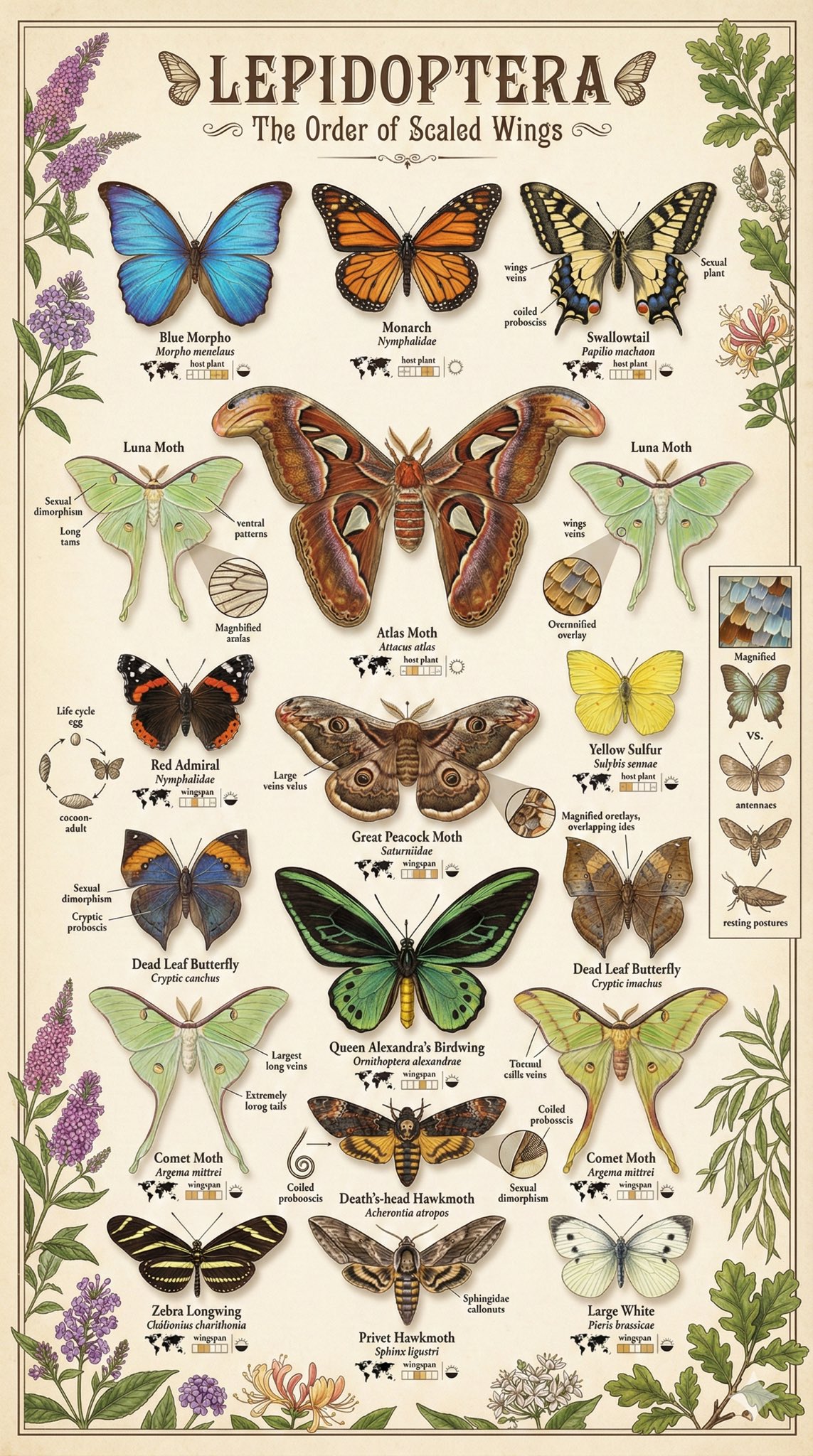 博物馆级蜜蜂昆虫标本科普图谱设计指南