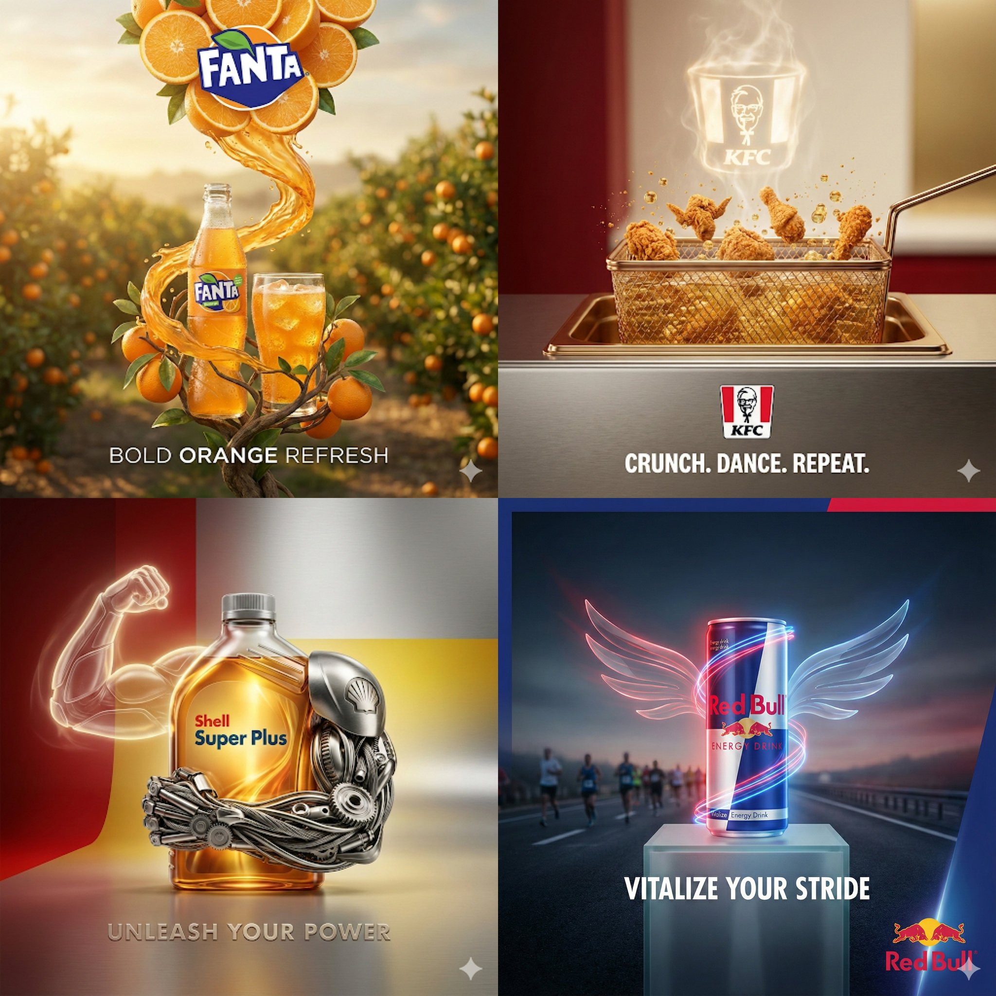 Create a realistic yet surreal creative advertisement for [PR...