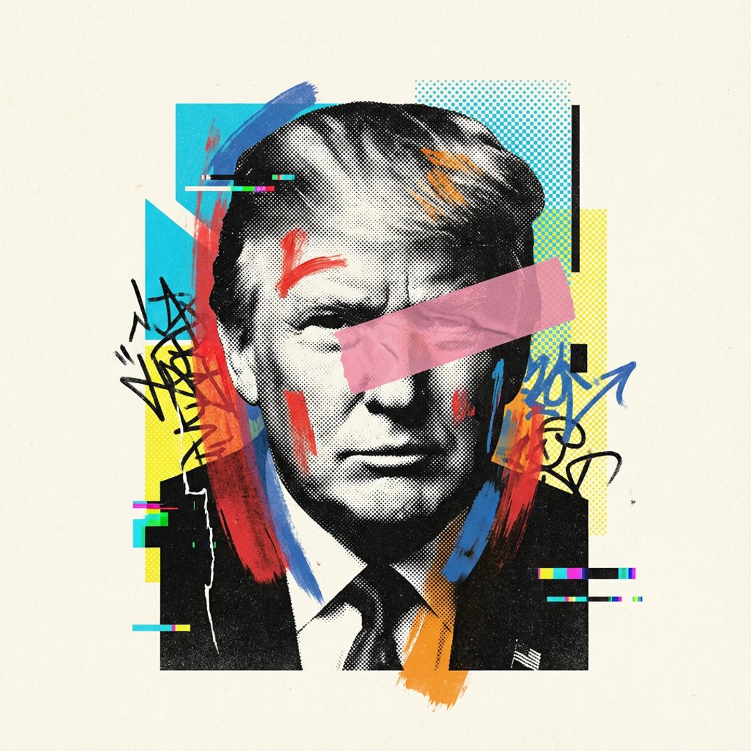 [PERSON \ BRAND] visualized as the central masterpiece of a s...