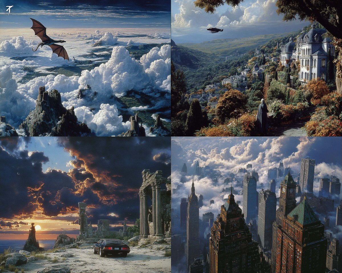 This SREF nails a cinematic anime look with epic scale, soft...