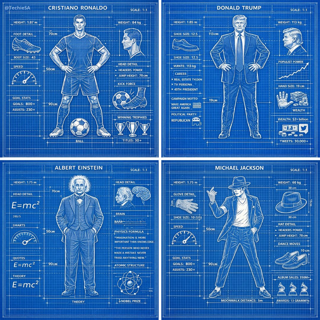 A detailed technical blueprint illustration of [CHARACTER], d...