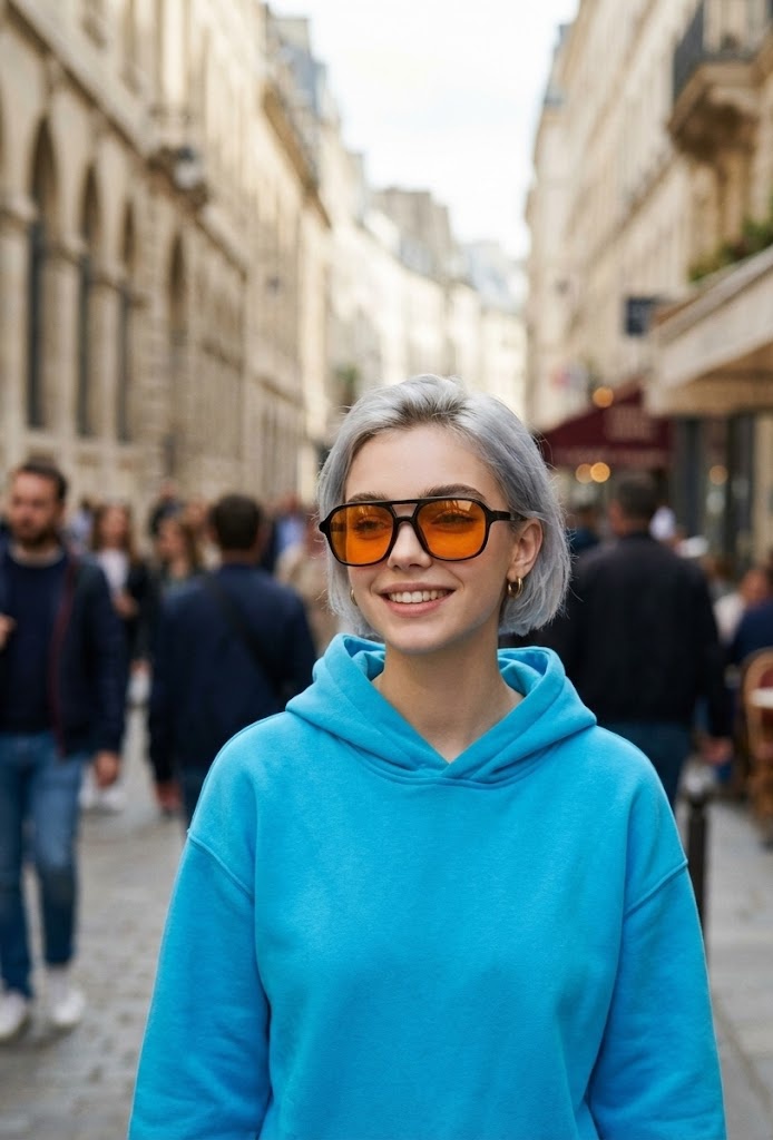 Natural street portrait inspired by Scott Schuman, woman walk...