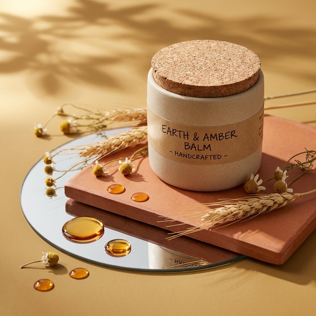 A high end editorial studio photograph of a (PRODUCT FORM, e....