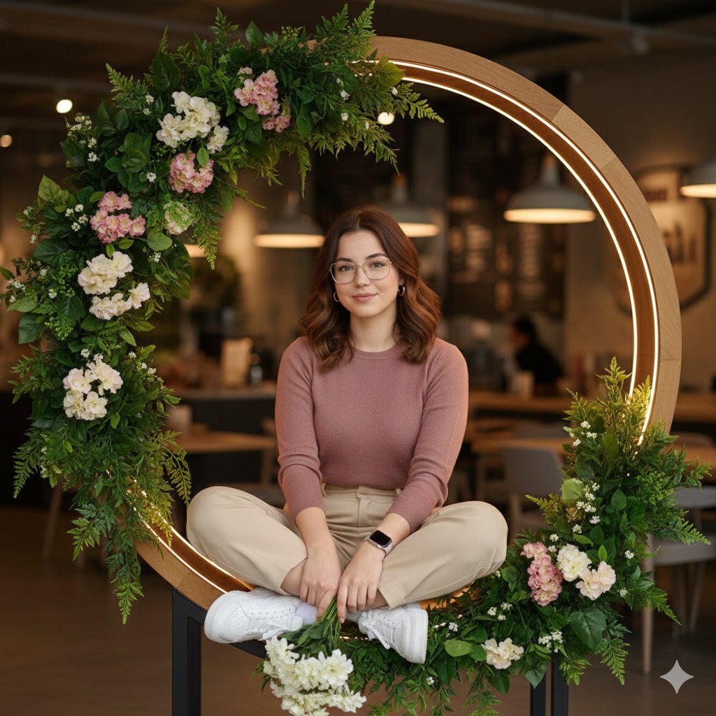 Create an ultra realistic, high end lifestyle portrait of one...