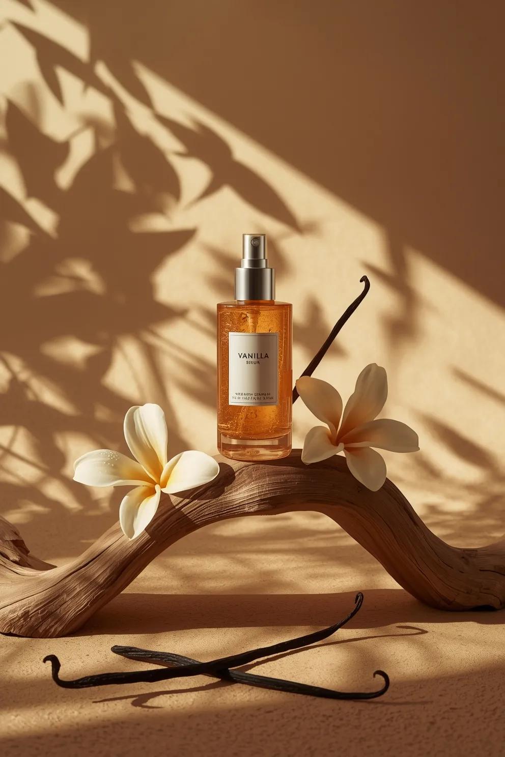 Ultra cinematic luxury skincare product photography of a tran...