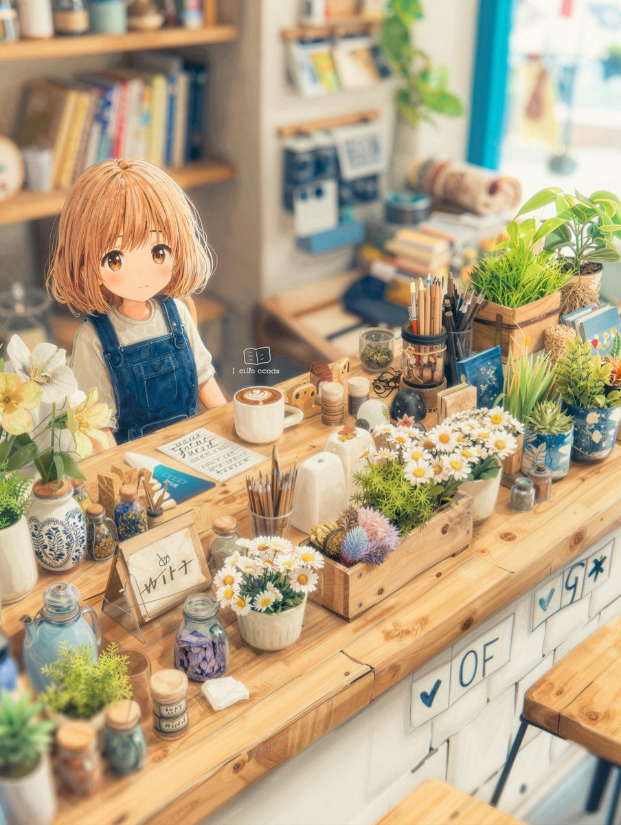 A Quiet Moment Behind the Counter