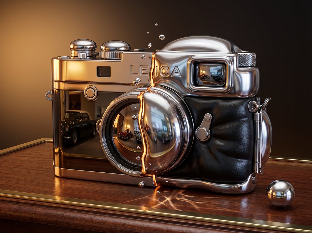 A [PRODUCT] in color shifting chrome [COLOR to COLOR] capture...