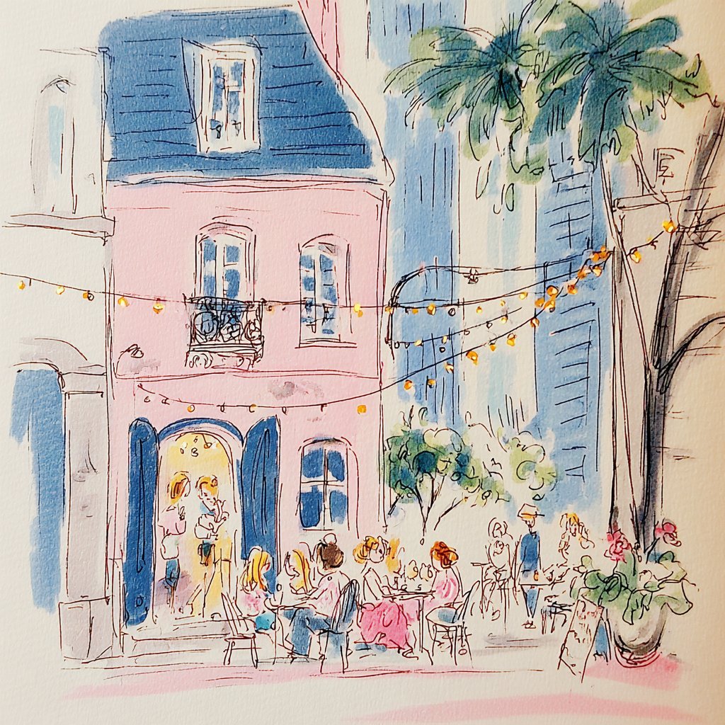 This is the latest style I’ve created in Midjourney, and it w...