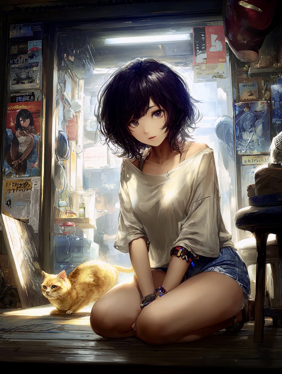 Niji journey/Midjourney https://t.co/Li09eJCCm7