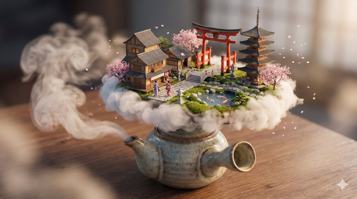 Create a stylized miniature 3D diorama viewed from a 45 degre...