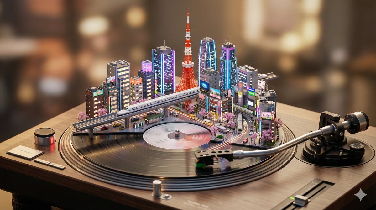 Create a stylized miniature 3D diorama viewed from a 45 degre...