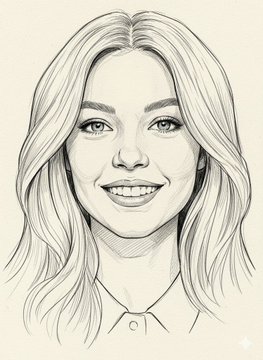 Please use the female user's reference photo to apply all of...