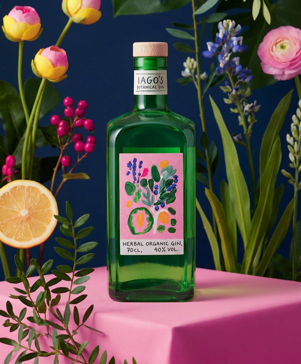 Packaging Design Concept for Herbal Gin