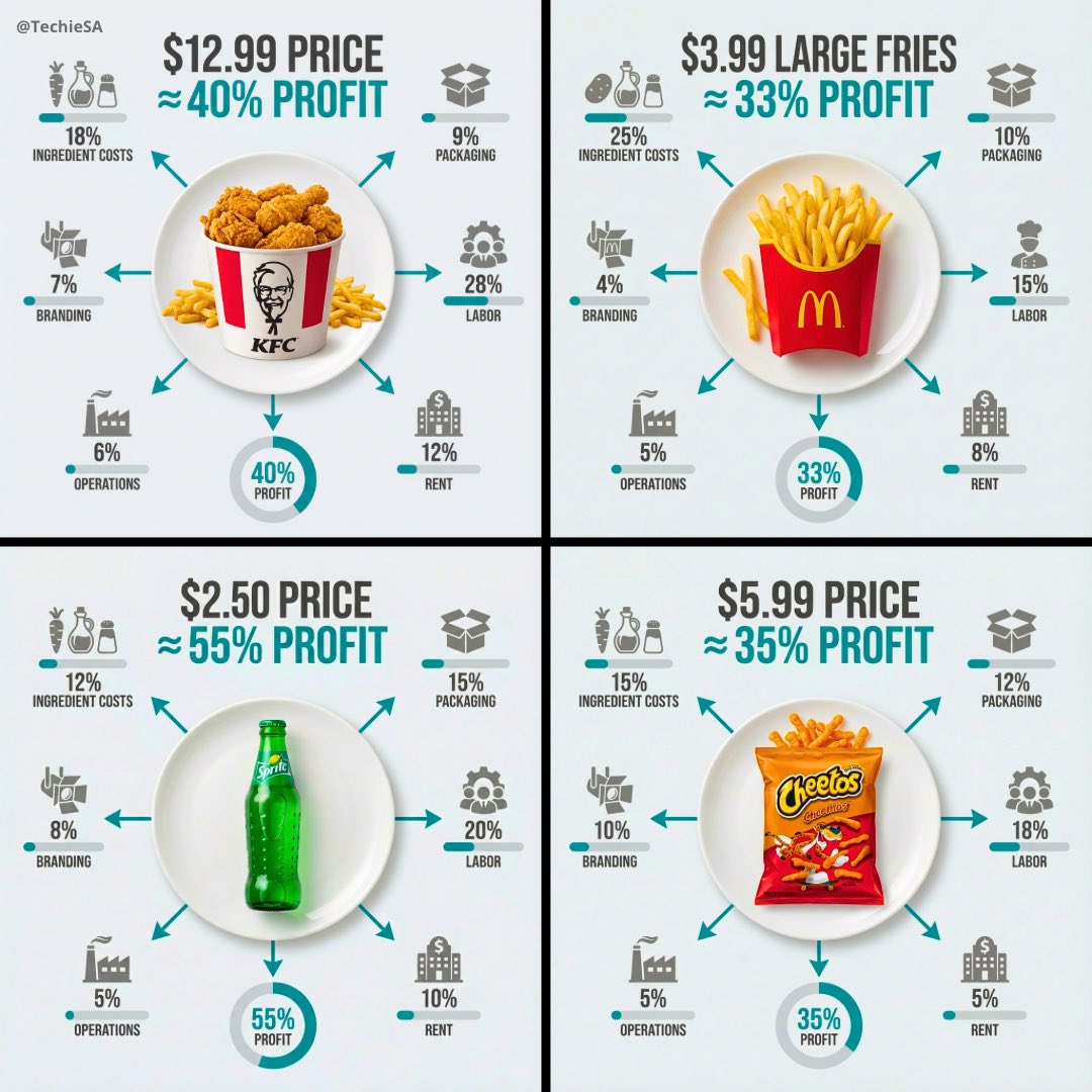 Ultra clean top down (90° flat lay) infographic. Centered whi...