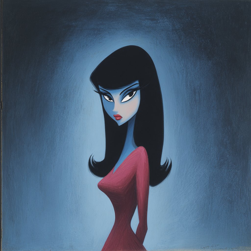 In Midjourney you can always find styles as unique and surpri...