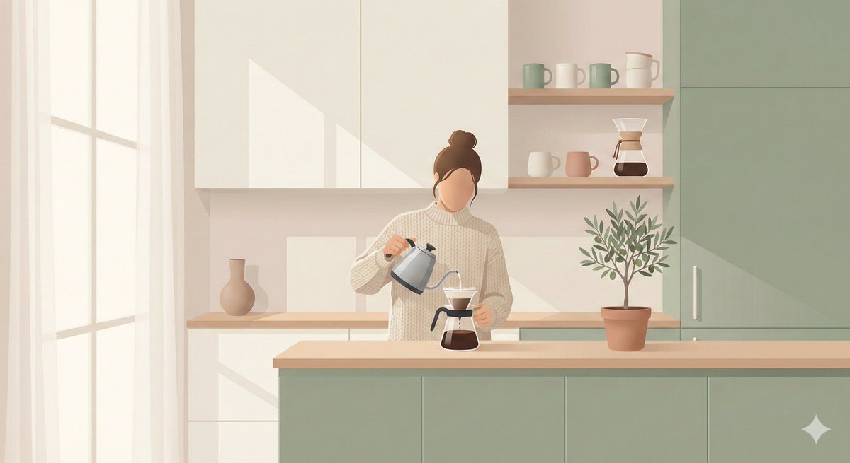 Scandinavian style minimal illustration of [SUBJECT], muted p...