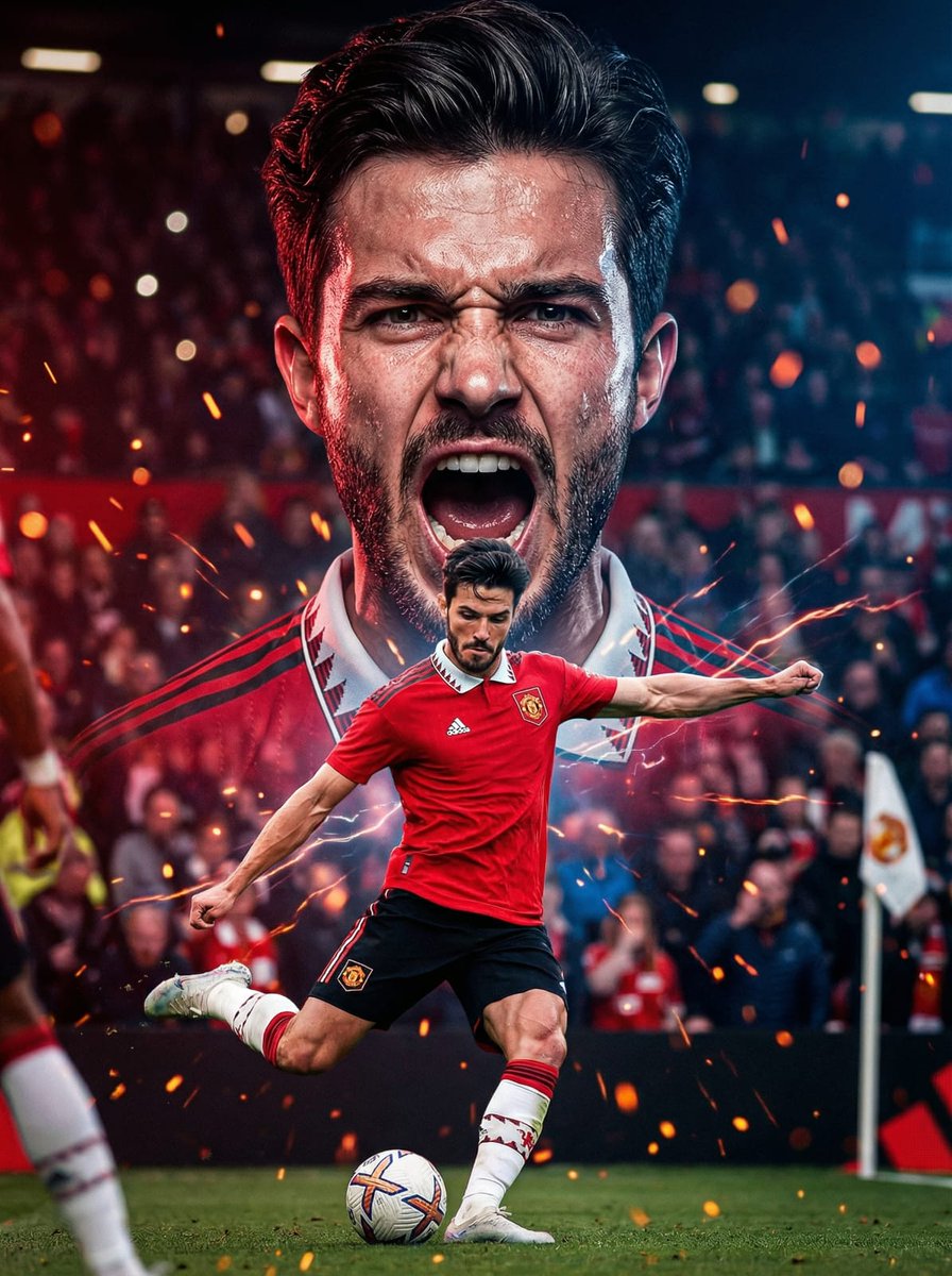 Ultra realistic cinematic football poster in the style of eli...