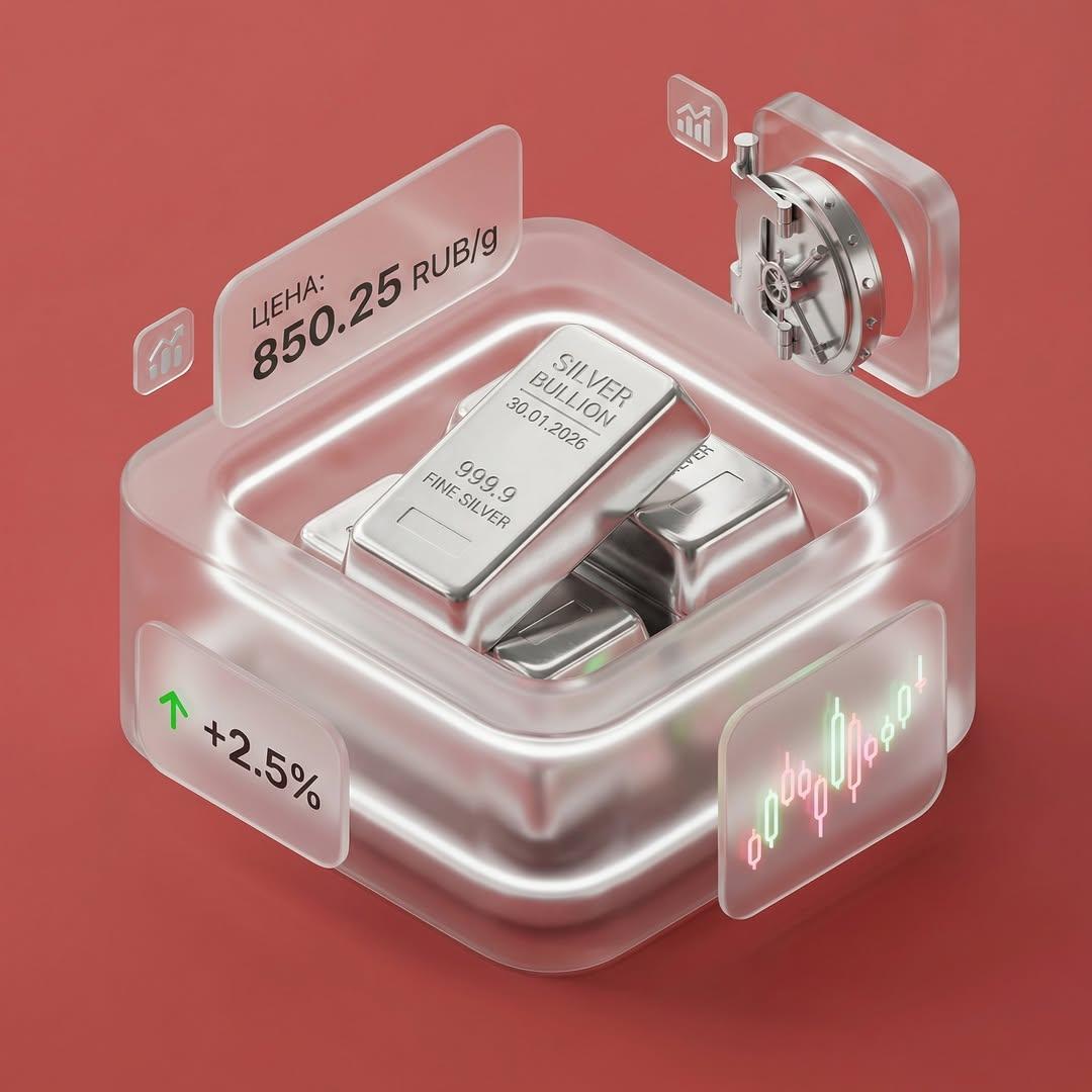 Refined 3D isometric composition (45° angle) in a Glassmorphi...