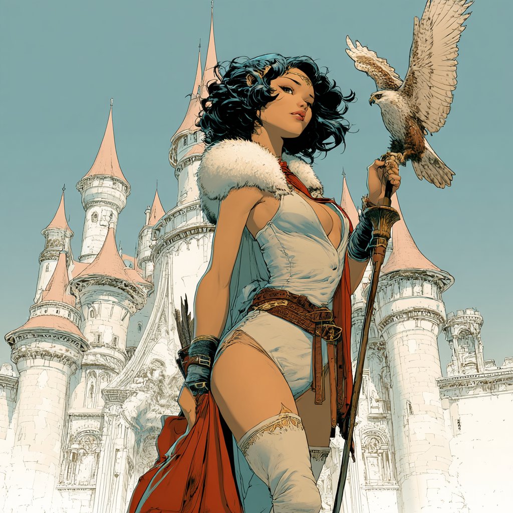 Take a look at this Midjourney style reference: