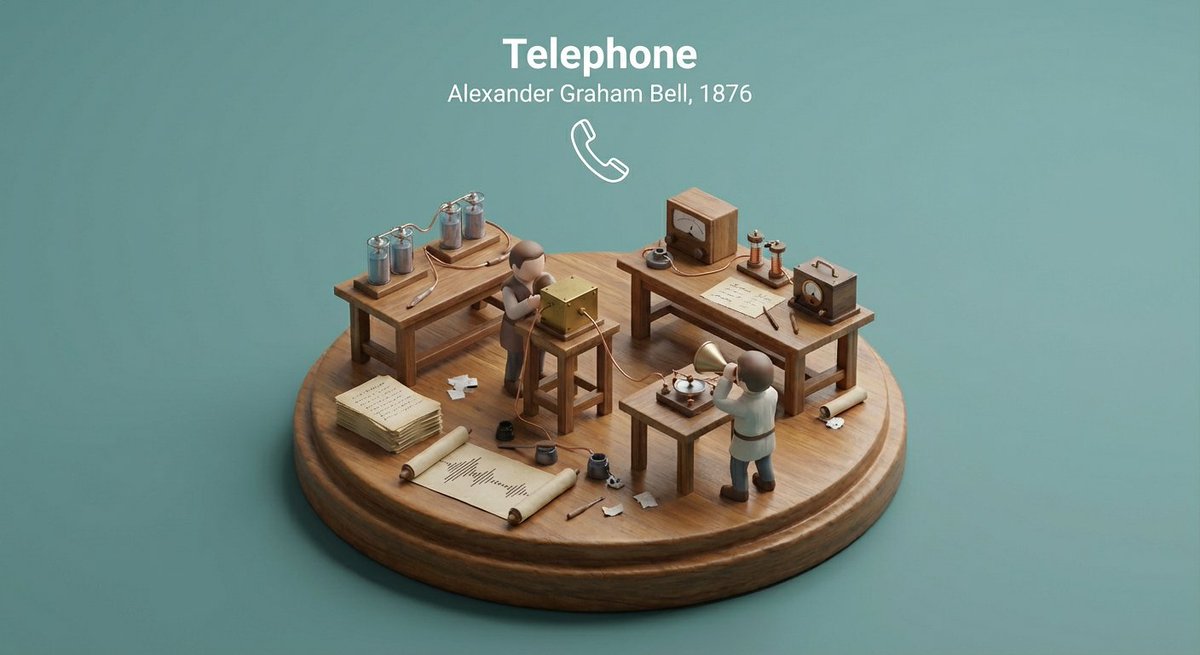 Create a miniature 3D isometric diorama showing the invention...