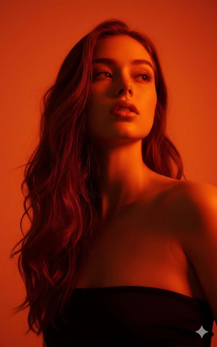 Editorial portrait from the attached reference photo, photore...