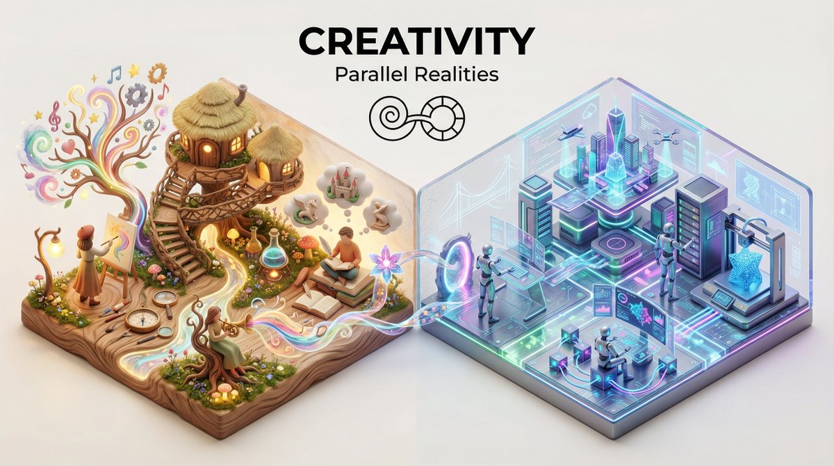 “Present a clear, 45° top down isometric miniature 3D split d...
