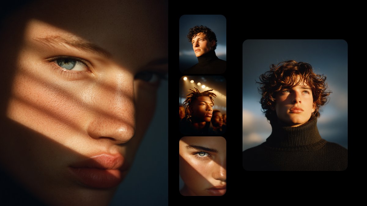 Light Work 🟠💙Midjourney Sref Blend