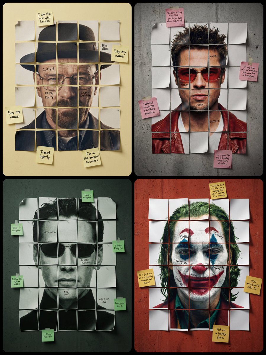 A minimalist cinematic colored poster featuring a [Character...