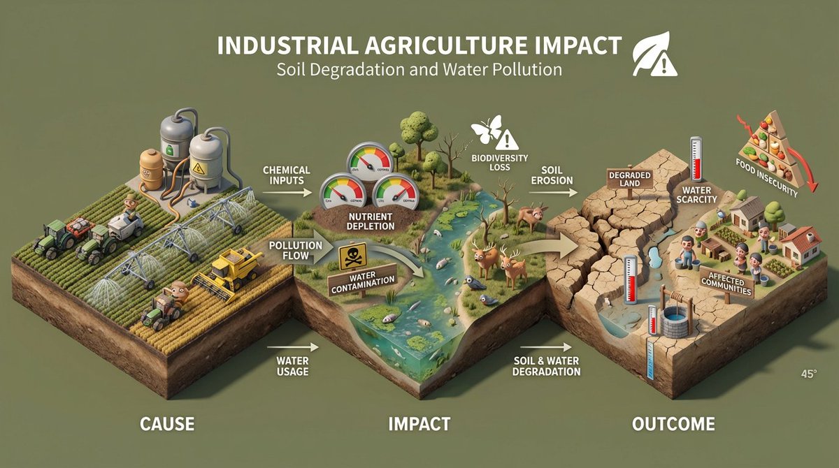 “Build an isometric miniature 3D diorama explaining the envir...