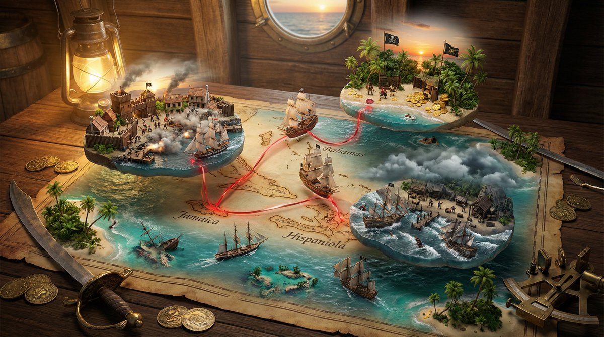 A weathered {MAP TYPE} map spread across {SURFACE}, bursting...