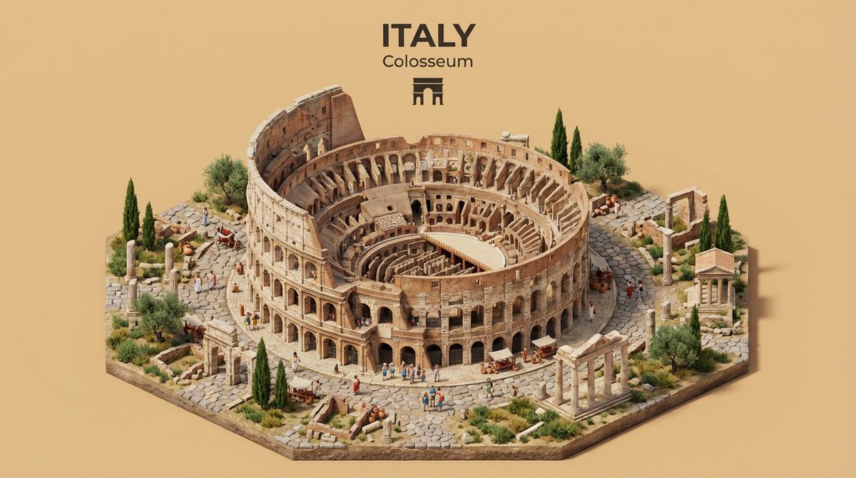 \Create an isometric miniature 3D diorama representing the ic...