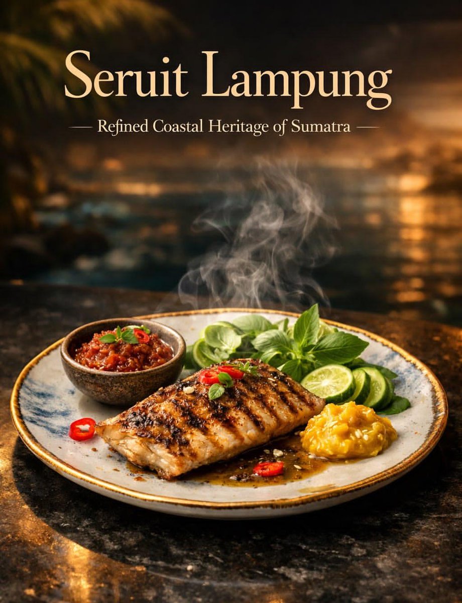 Luxury cinematic food photography of traditional Indonesian “...