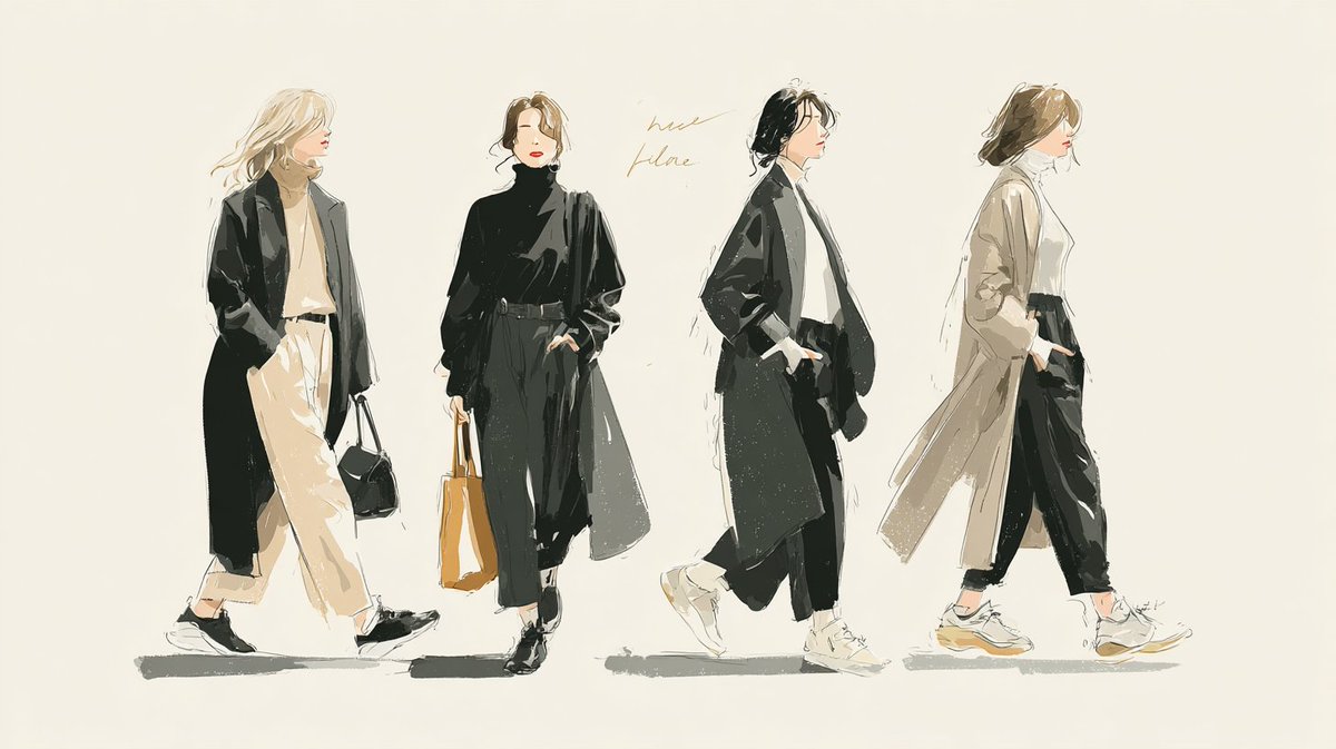 デザイナーさん、SNSアイコンで他と差別化したいならこんなファッション風イラストどう？？