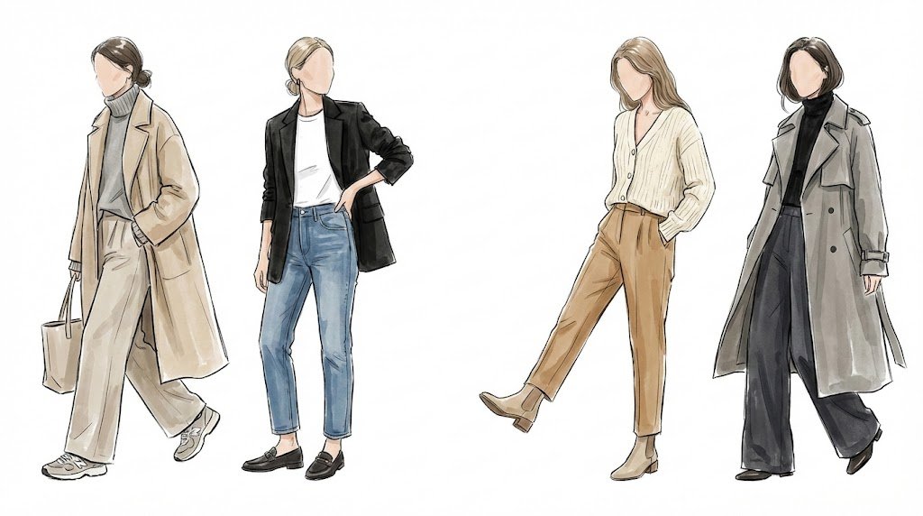 デザイナーさん、SNSアイコンで他と差別化したいならこんなファッション風イラストどう？？