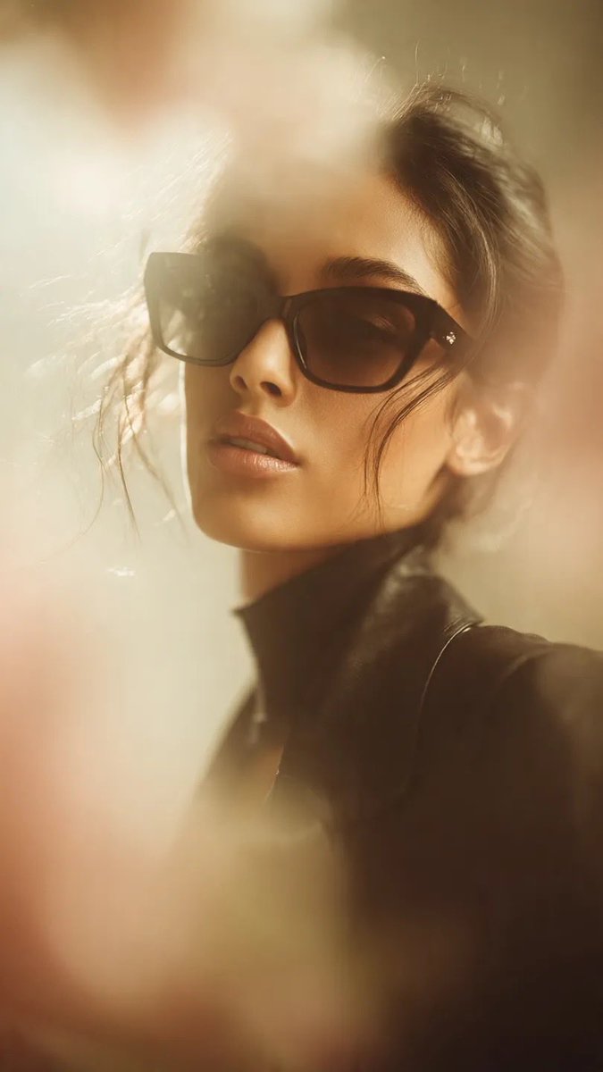 Ultra realistic cinematic fashion portrait of a stylish woman...