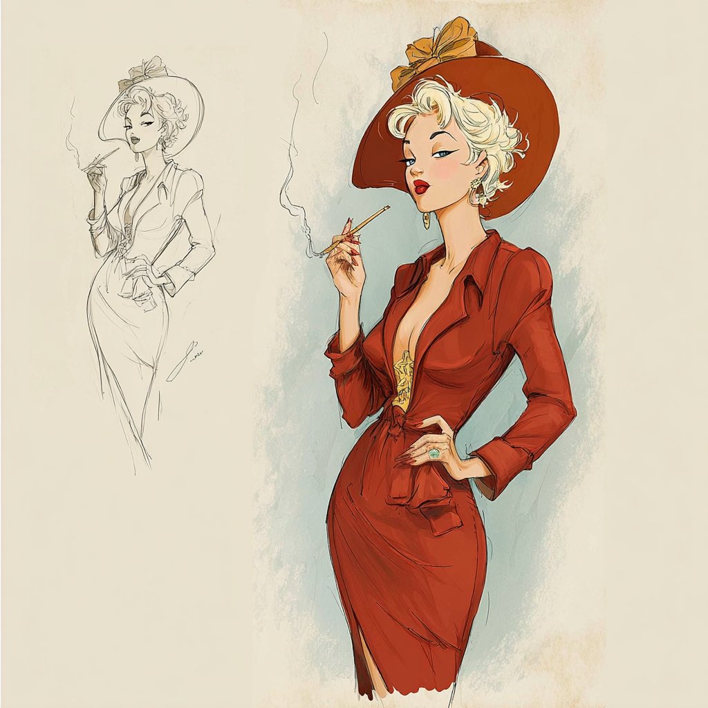 Don’t miss this wonderful illustration style for Midjourney: