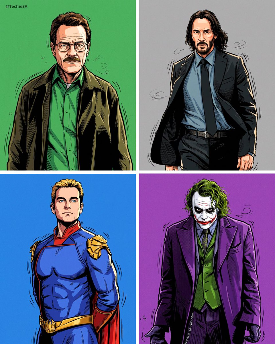 Create a high contrast digital comic style illustration of [P...