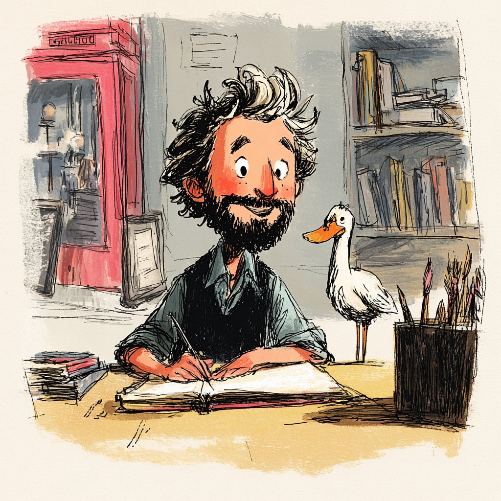 Whenever I find a children’s illustration style in Midjourney...